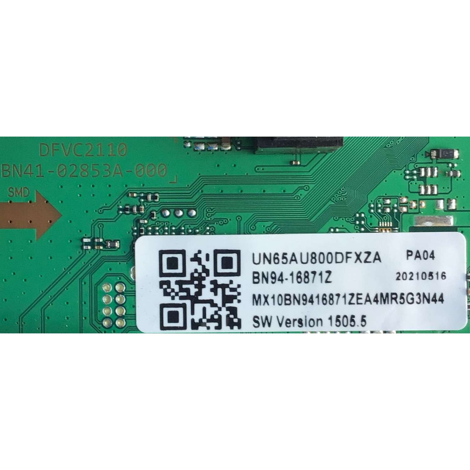 MAIN PARA SMART TV SAMSUNG 4K CON HDR RESOLUCION ( 3840 x 2160 ) / NUMERO DE PARTE BN94-16871Z / BN41-02853A / BN97-18613A / BN97-18180X / PANEL CY-SA085HGAV1H / MODELO UN85AU8000FXZA AA01 - Imagen 4
